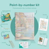 Painting by numbers Beautiful City