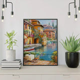 Painting by numbers Beautiful City