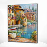 Painting by numbers Beautiful City