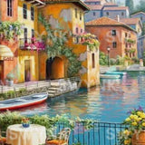 Painting by numbers Beautiful City