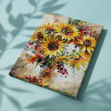 Pintar por números Hermosos Girasoles