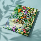 Schilderen op nummers Fiets