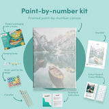 Pintar por numeros Barco