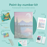 Paint by numbers Betagende Landskab