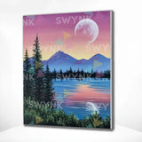 Paint by numbers Betagende Landskab