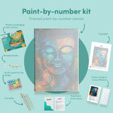 Painting by numbers Buddha