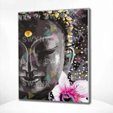 Painting by numbers Buddha with Flower