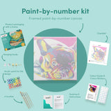 Malen nach Zahlen Bulldogge