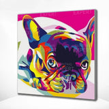 Paint by numbers Bulldog