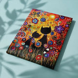 Paint by numbers Kissat ja Kukat