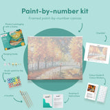 Painting by numbers Central Park