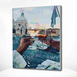 Painting by numbers Cheers