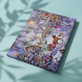 Painting by numbers Christmas in Town