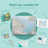 Painting by numbers City by the Sea