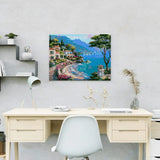 Painting by numbers City by the Sea