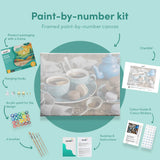 Schilderen op nummer Koffie