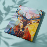 malowanie po numerach Kolorowy Jeleń