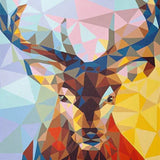 malowanie po numerach Kolorowy Jeleń