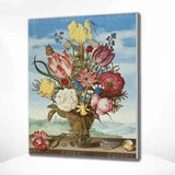 Painting by numbers Colored Flowers in a Vase