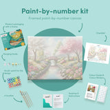 Schilderen op nummer Kleurrijk Park Vol Magie