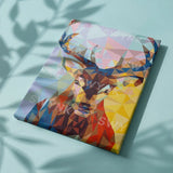 Pintar por números Ciervo de Colores