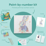 Painting by numbers Colourful Rabbit