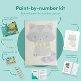 Malowanie po numerach Śliczny kotek