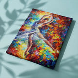 Schilderen op nummers Dansende vrouw