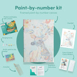 Pintar por numeros Ciervo