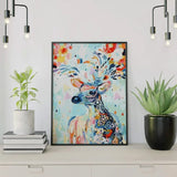 Pintar por numeros Ciervo