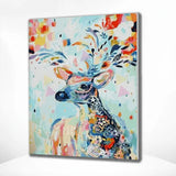 Pintar por numeros Ciervo