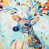 Pintar por numeros Ciervo