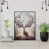 Painting by numbers Deer with Birds