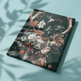 Malen nach Zahlen Hirsche mit Blumen