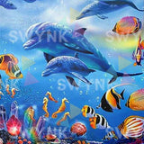 Paint by numbers Delfiner och Fiskar