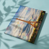 Painting by numbers Eiffel Tower