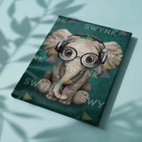 Malowanie po numerach Słoń