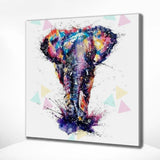 Malowanie po numerach Słoń