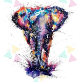 Malowanie po numerach Słoń