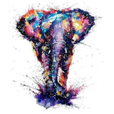 Malen nach Zahlen Elefant