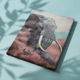 Paint by numbers Norsu ja vaaleanpunainen pilvi