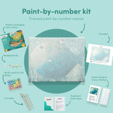 Painting by numbers Fish with House