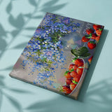 Painting by numbers Flowers with Strawberries