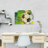 Painting by numbers Football Green Yellow