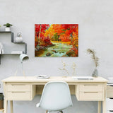 Painting by numbers Forest with Stream