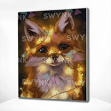 La peinture par numéros Foxy