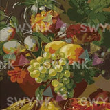 Painting by numbers Fruit Still Life