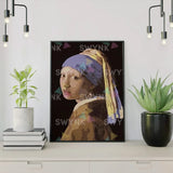 Painting by numbers Girl with a Pearl Earring