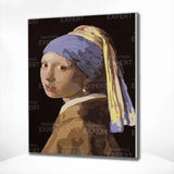 Malen nach Zahlen Das Mädchen mit dem Perlenohrring