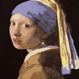 Malen nach Zahlen Das Mädchen mit dem Perlenohrring